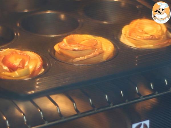 Jablečné květinové tartaletky - Příprava krok 5