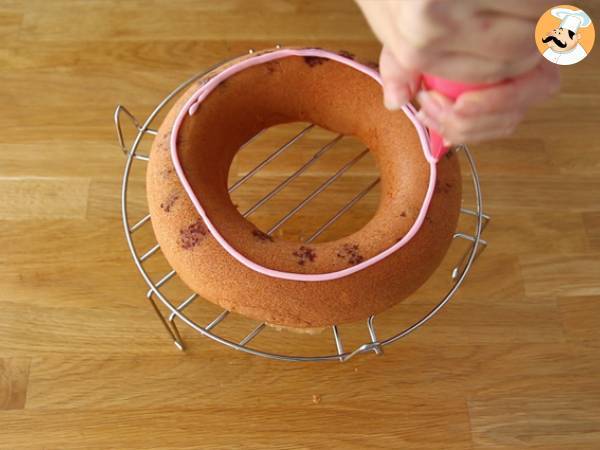 Donutový dort - Příprava krok 6