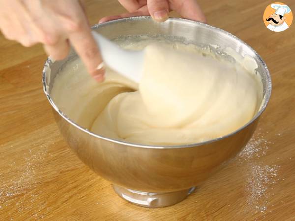 Jahodové mini rolády, Růžové panenky - Příprava krok 2