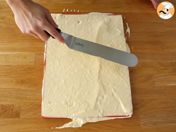 Jahodové mini rolády, Růžové panenky - Příprava krok 3