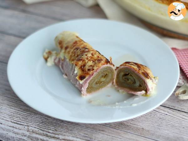 Zapečené endivie se šunkou - Příprava krok 8