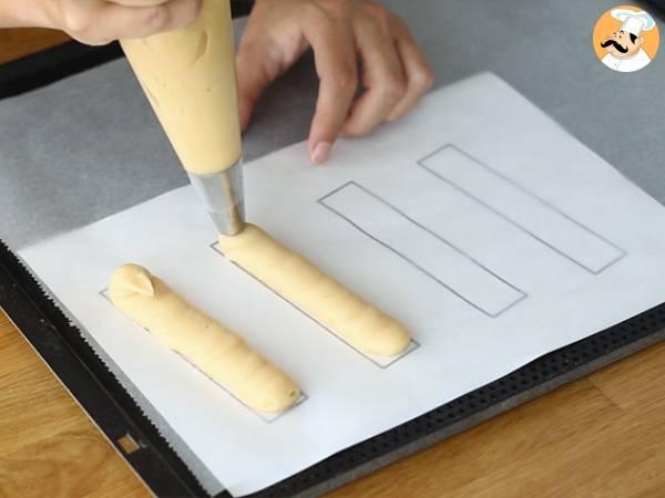 Čokoládové éclairs (krok za krokem) - Příprava krok 8