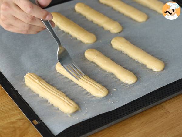 Čokoládové éclairs (krok za krokem) - Příprava krok 9