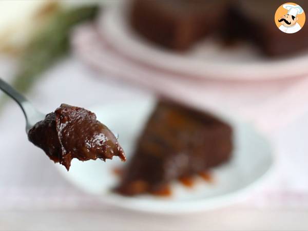 Čokoládový fondant se slaným máslovým karamelem - Příprava krok 9