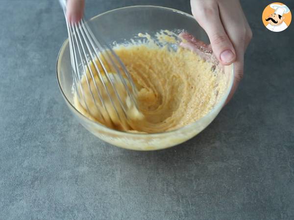 Hrušková frangipane v jednotlivých porcích - Příprava krok 2