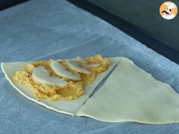 Hrušková frangipane v jednotlivých porcích - Příprava krok 4