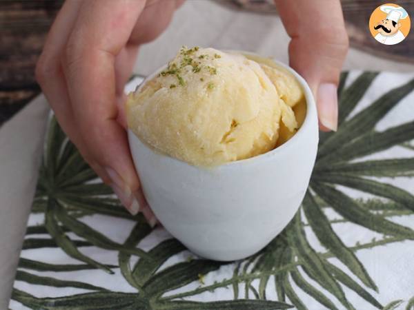 Mangová zmrzlina bez zmrzlinovače - Příprava krok 6