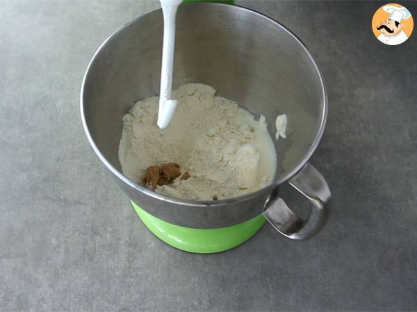 Brioche Butchy - Brioche bez másla - Příprava krok 1