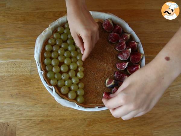 Napůl fíkový, napůl hroznový koláč - Příprava krok 4