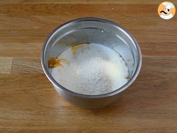 Kokosový flan v mikrovlnné troubě za 8 minut - Příprava krok 2
