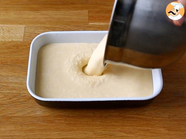 Kokosový flan v mikrovlnné troubě za 8 minut - Příprava krok 3