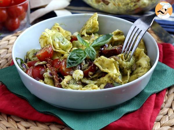 Salát z tortellini s pestem - Příprava krok 5