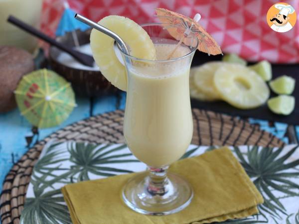 Rychlá nealkoholická piña colada - Příprava krok 2