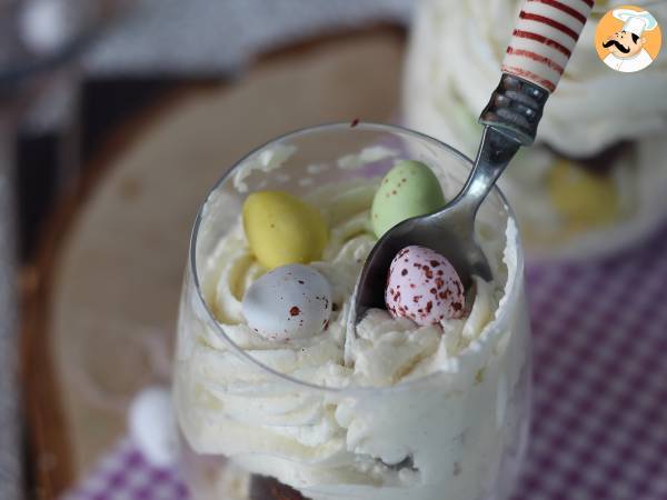 Velikonoční brownie a šlehačkové poháry - Příprava krok 7