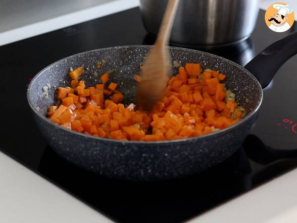Dýňové rizoto: delikátní a dokonalý první chod na podzim - Příprava krok 2