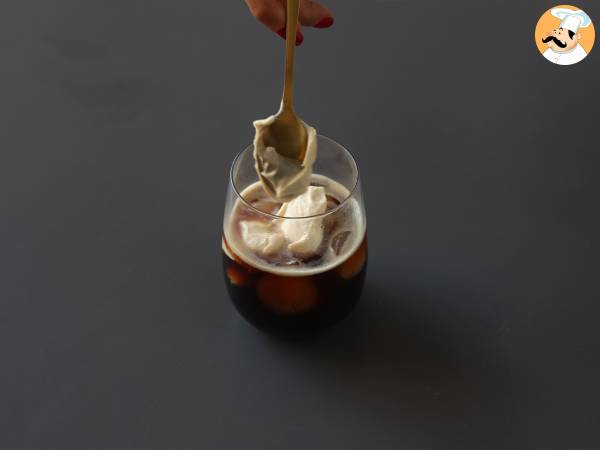 Ledová káva s příchutí tiramisu - Příprava krok 3
