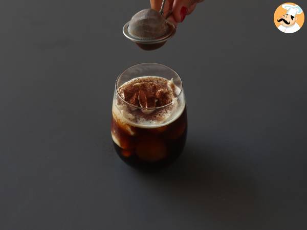 Ledová káva s příchutí tiramisu - Příprava krok 4
