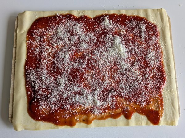 Rolky z listového těsta ve fritéze: rychlý a snadný recept - Příprava krok 3