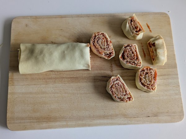 Rolky z listového těsta ve fritéze: rychlý a snadný recept - Příprava krok 5