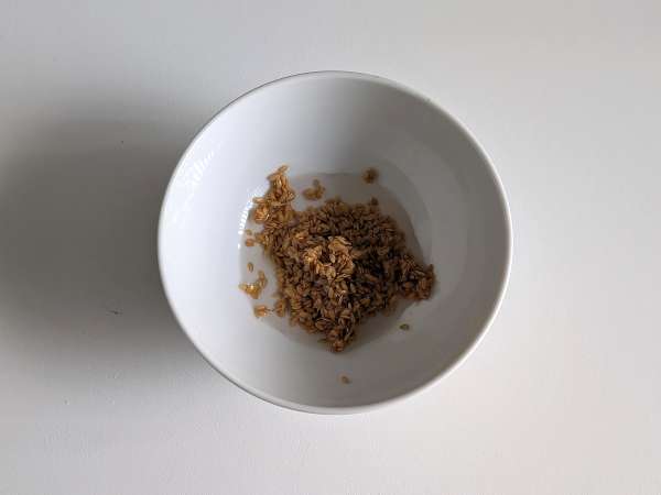Měkké veganské palačinky s lněným vejcem: snadný recept bez vajec - Příprava krok 1