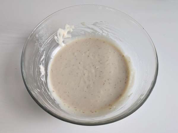 Měkké veganské palačinky s lněným vejcem: snadný recept bez vajec - Příprava krok 5