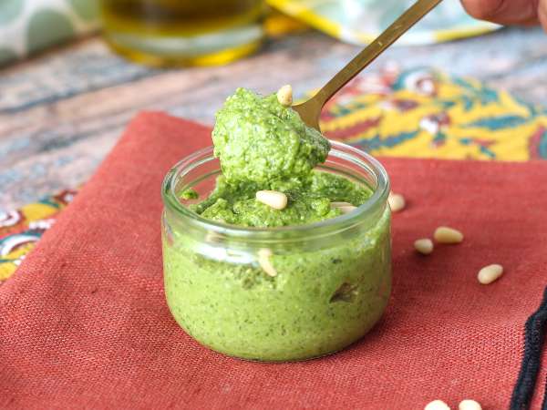 Svěží a krémové rukolové pesto za 5 minut - Příprava krok 3