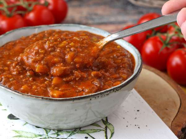 Domácí boloňská omáčka - ragù alla bolognese - Příprava krok 7