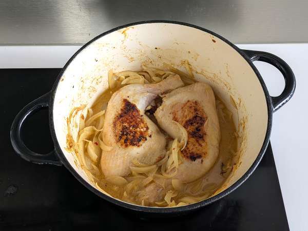 Senegalské kuře yassa: snadný a chutný tradiční recept - Příprava krok 7
