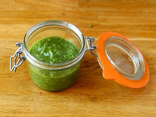 Krémové pesto cannelloni au gratin: snadný a chutný recept - Příprava krok 1
