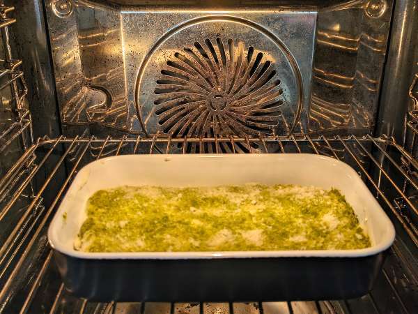 Krémové pesto cannelloni au gratin: snadný a chutný recept - Příprava krok 9