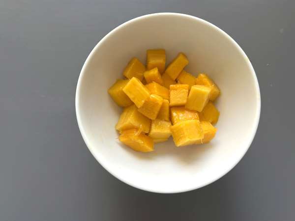 Mango bingsu, lahodný korejský dezert s mangem, který je hitem po celém světě - Příprava krok 6