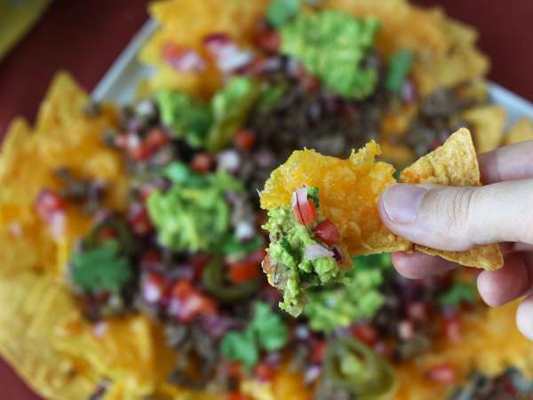Nachos s náplní ideální pro aperitivní večeři! - Příprava krok 7