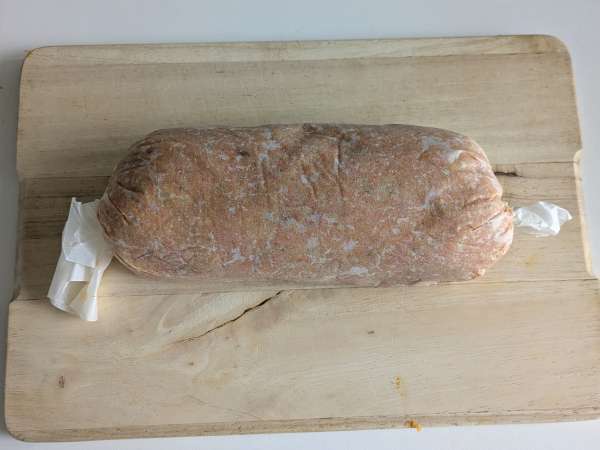 Dýňová sekaná s houbami a sýrem scamorza: chutný a snadný zapečený recept - Příprava krok 11