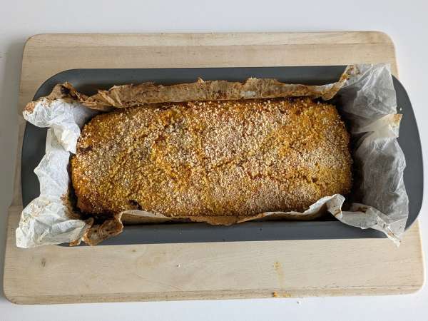 Dýňová sekaná s houbami a sýrem scamorza: chutný a snadný zapečený recept - Příprava krok 13