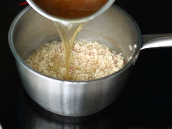 Rizoto s rokfórem - Příprava krok 3