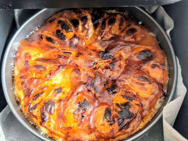 Meruňkový clafoutis s fritézou Air Fryer - Příprava krok 7