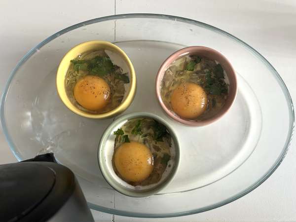 Krémová vejce s houbami: rychlý a velmi příjemný recept! - Příprava krok 9