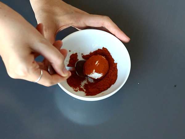 Sýrové kuličky na aperitiv - Příprava krok 3