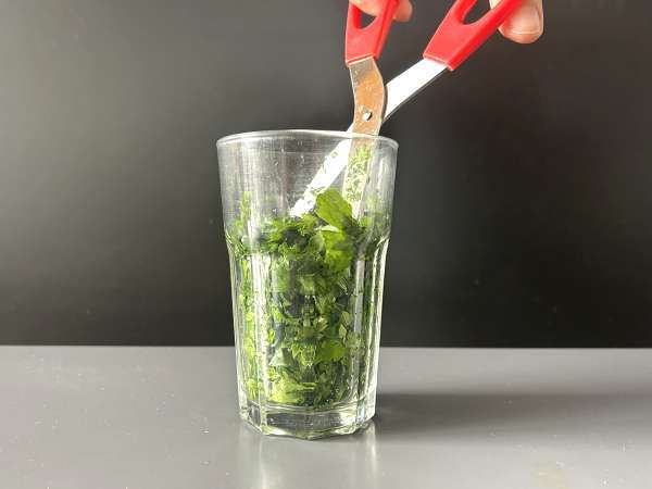 Špenátové a houbové placky - Příprava krok 3