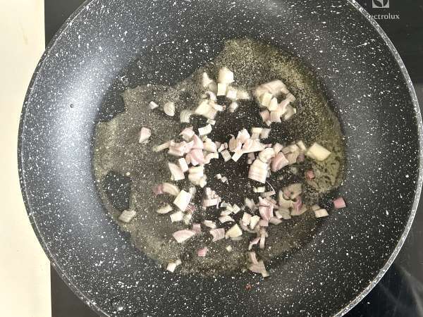 Špenátové a houbové placky - Příprava krok 4