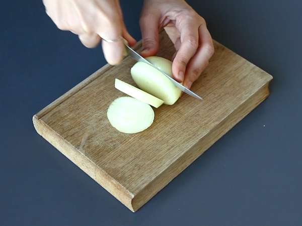 Cibulové tartaletky tatin - Příprava krok 1