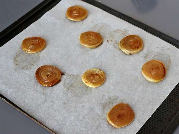 Cibulové tartaletky tatin - Příprava krok 6