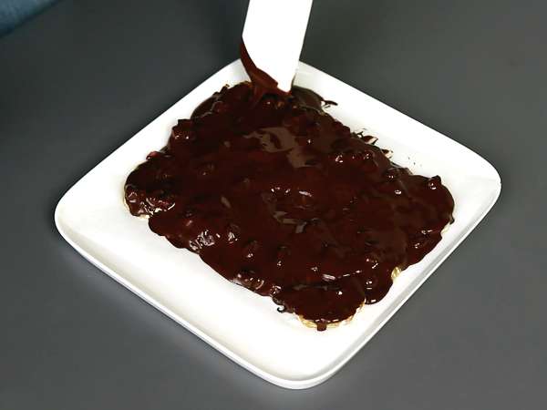 Čokoládová tyčinka s pistáciemi a mandarinkami, ideální sladká pochoutka na zimu! - Příprava krok 7