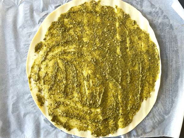 Mozzarella pesto listové těsto s fritézou, hotové za 15 minut! - Příprava krok 1