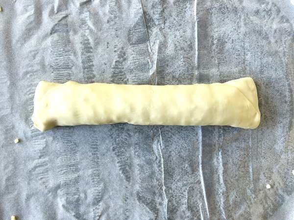 Mozzarella pesto listové těsto s fritézou, hotové za 15 minut! - Příprava krok 3