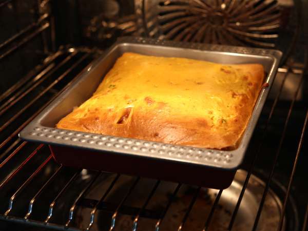 Pikantní šunka a feta brownies s dýní: perfektní recept na recyklační polévku! - Příprava krok 4