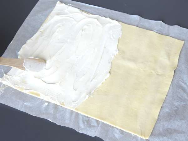 Vločkové sýrové twisty s Airfryer - Příprava krok 1