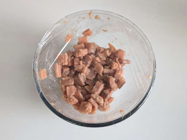 Lososové lasagne s burratou a krémovými křupavými pistáciemi - Příprava krok 2