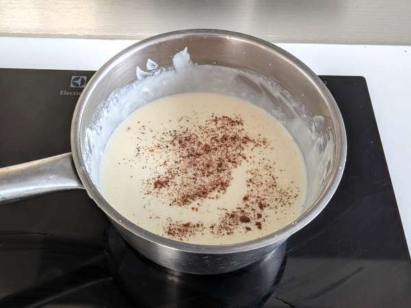 Lososové lasagne s burratou a krémovými křupavými pistáciemi - Příprava krok 4