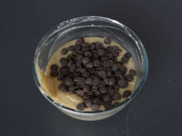 Extra gurmánské banánové a čokoládové muffiny - Příprava krok 5